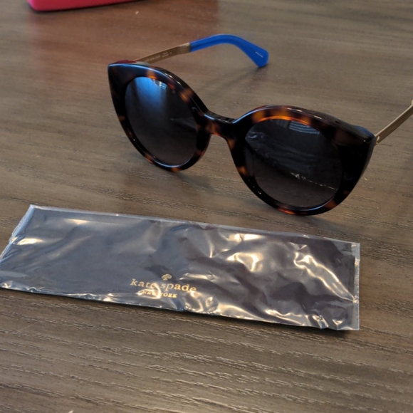 NEW Kate Spade Norina 50mm Cat Eye Sunglasses - Picture 10 of 12